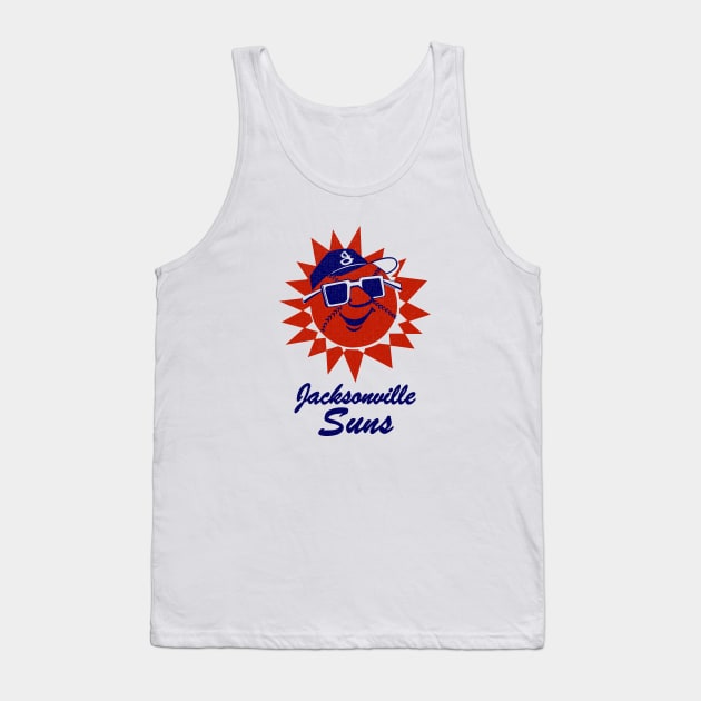 Classic Jacksonville Suns Basketball 1962 Tank Top by LocalZonly